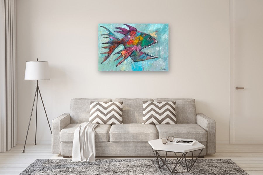 Surface Breather by Allen Wittert |  In Room View of Artwork 