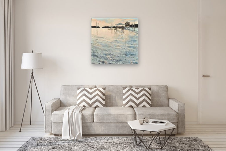 Tybee Light by Mary Pratt |  In Room View of Artwork 