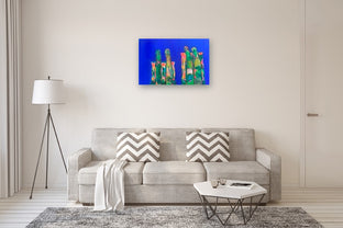 Against the Wall by Robin Okun |  In Room View of Artwork 
