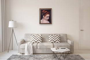 La Flamme by Ani Abakumova |  In Room View of Artwork 