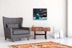 Original art for sale at UGallery.com | Cold One by Keith Thomson | $2,750 | mixed media artwork | 18' h x 24' w | thumbnail 5