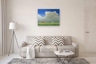Under the Growing Clouds by Sharon France |  In Room View of Artwork 