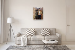 Original art for sale at UGallery.com | A Winter and Autumn by Duane Brown | $2,650 | oil painting | 28' h x 22' w | thumbnail 5
