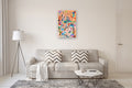 Original art for sale at UGallery.com | The Zoo by Nathalie Gribinski | $2,000 | acrylic painting | 36' h x 24' w | thumbnail 5