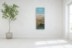 Original art for sale at UGallery.com | Total Beach by George Peebles | $5,600 | oil painting | 60' h x 24' w | thumbnail 5