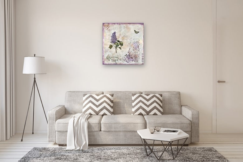 Lilac by Shannon Amidon |  In Room View of Artwork 
