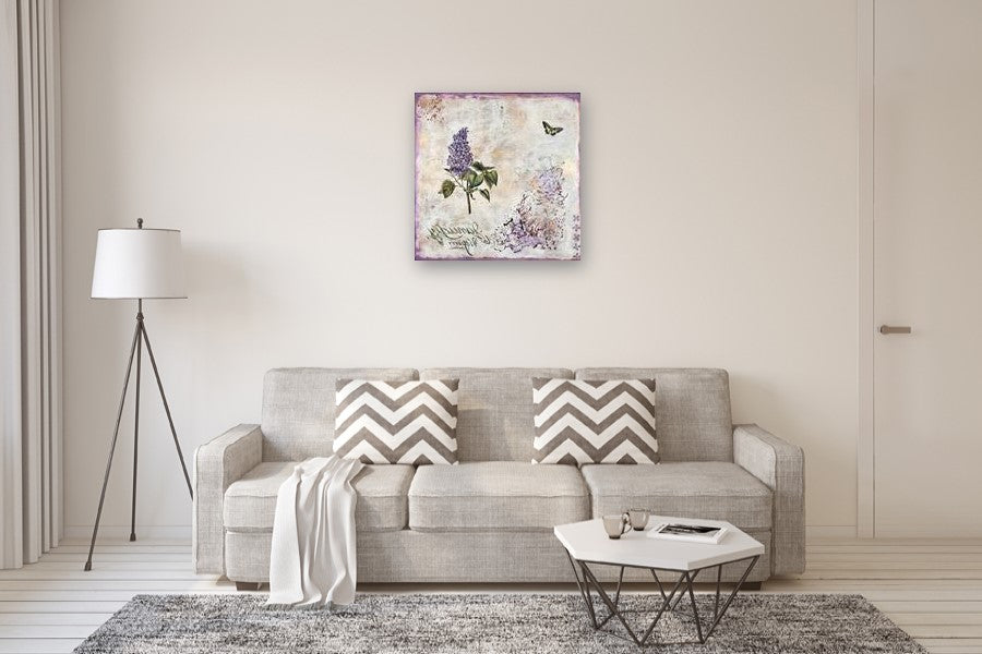 Lilac by Shannon Amidon |  In Room View of Artwork 