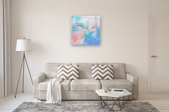 Original art for sale at UGallery.com | Lightly Grounded by Jennifer Hanson | $1,050 | acrylic painting | 30' h x 30' w | thumbnail 5