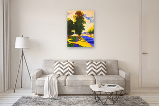 On the Boulevard by Rick "Marlowe" Schneider |  In Room View of Artwork 