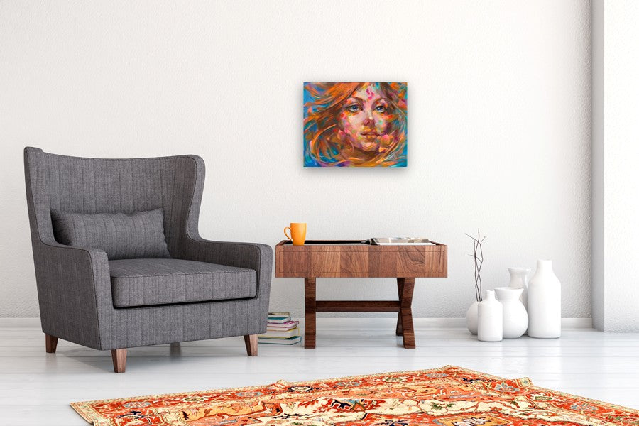 Constantly Dreaming by Dowa Hattem |  In Room View of Artwork 