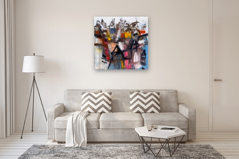 New York City by Allen Wittert |  In Room View of Artwork 