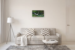 Original art for sale at UGallery.com | Pale Timber Silence by Vic Roschkov | $775 | watercolor painting | 15' h x 27' w | thumbnail 5
