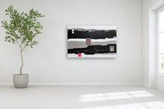 Original art for sale at UGallery.com | Drifting by Leslie Ann Butler | $5,975 | acrylic painting | 40' h x 60' w | thumbnail 5