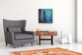 Original art for sale at UGallery.com | Standing Tall by Kajal Zaveri | $1,200 | acrylic painting | 24' h x 24' w | thumbnail 5