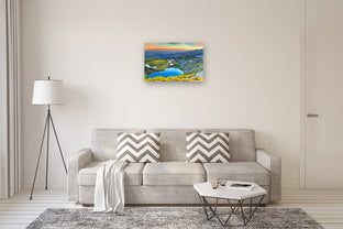 Seven Tarns - Commission by Jesse Aldana |  In Room View of Artwork 