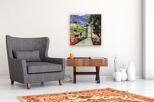 Mt. Diablo Cows by James Hartman |  In Room View of Artwork 