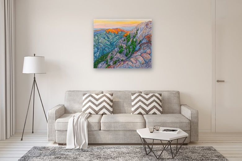 Daybreak by Crystal DiPietro |  In Room View of Artwork 