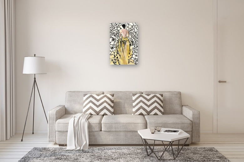 Outspoken Bloom by Mary Pratt |  In Room View of Artwork 