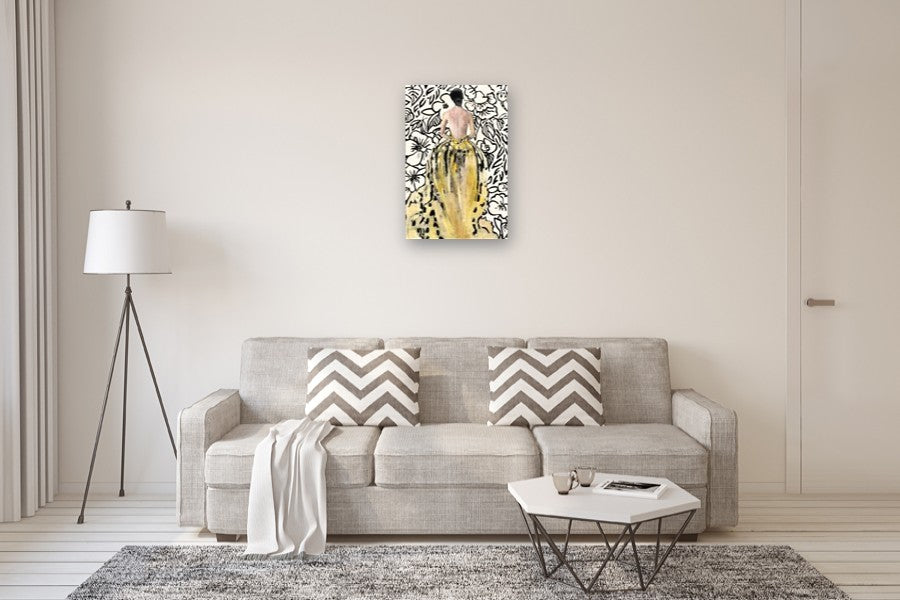 Outspoken Bloom by Mary Pratt |  In Room View of Artwork 