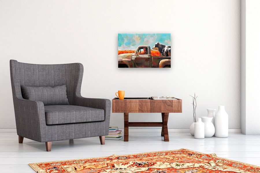 BFFs by Keith Thomson |  In Room View of Artwork 