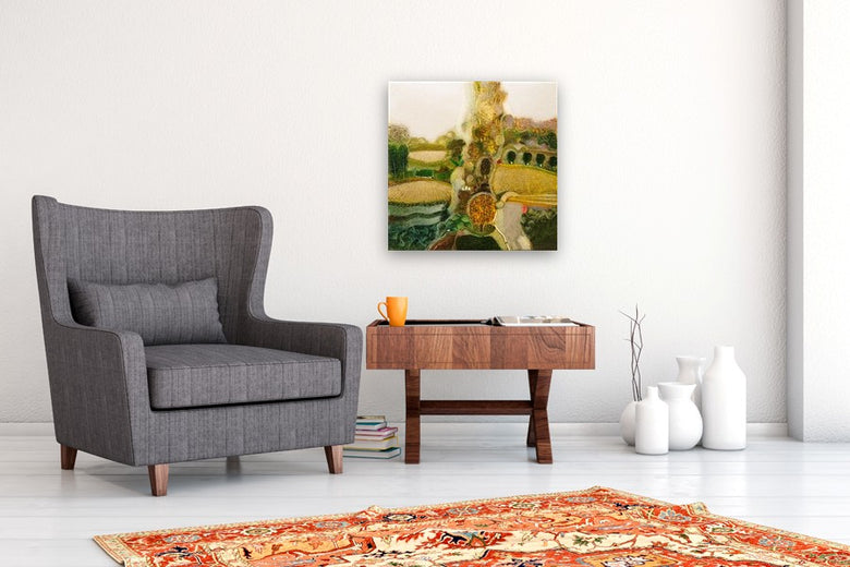 Forest and Field by Rob van Hoek |  In Room View of Artwork 