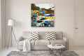 Original art for sale at UGallery.com | The Sky of Light by Alana Clumeck | $3,475 | mixed media artwork | 48' h x 48' w | thumbnail 5