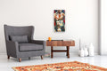 Original art for sale at UGallery.com | Machista by Sharon Sieben | $650 | mixed media artwork | 24' h x 12' w | thumbnail 5