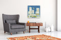 Original art for sale at UGallery.com | Good Night by Pat Forbes | $850 | acrylic painting | 24' h x 24' w | thumbnail 5