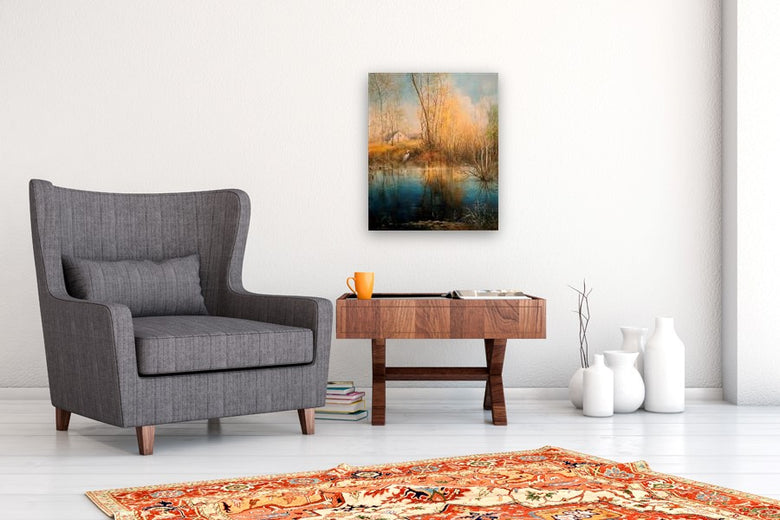 Early Spring by Nikolay Rizhankov |  In Room View of Artwork 