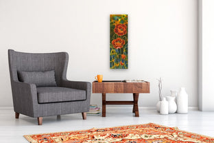 Russet Poppies by Yelena Sidorova |  In Room View of Artwork 