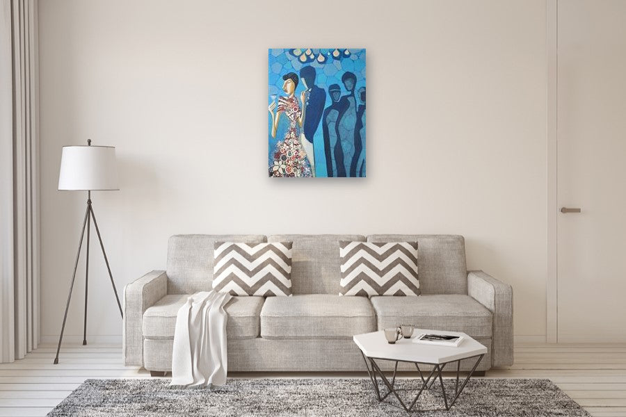 In Good Company by Diana Elena Chelaru |  In Room View of Artwork 