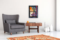 Original art for sale at UGallery.com | The View Within by Lynne Meneses | $1,100 | acrylic painting | 24' h x 18' w | thumbnail 5