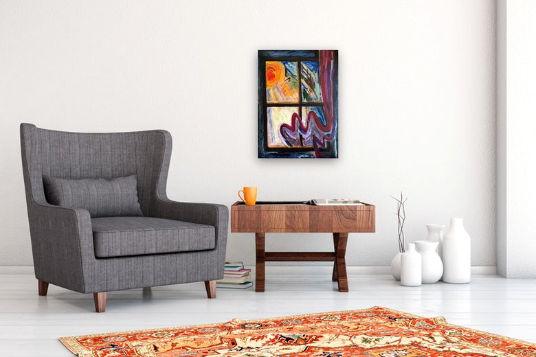 The View Within by Lynne Meneses |  In Room View of Artwork 