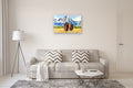 Original art for sale at UGallery.com | Spirit of the Tetons by John Jaster | $1,300 | acrylic painting | 24' h x 36' w | thumbnail 5