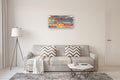 Original art for sale at UGallery.com | Autumn Passing By by Alicia Dunn | $825 | acrylic painting | 18' h x 36' w | thumbnail 5