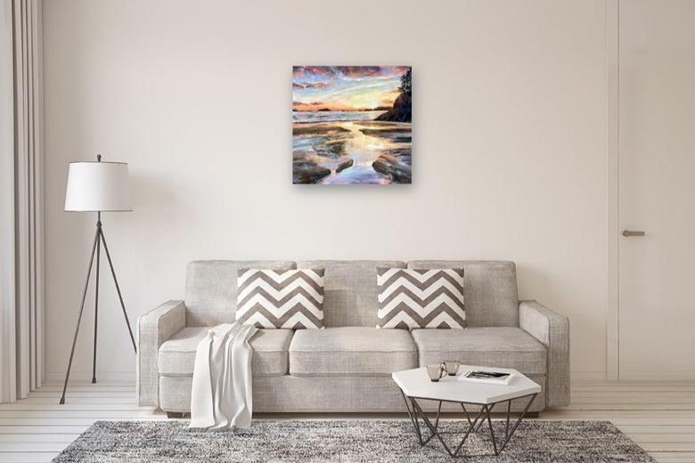 Radiance of the Tides by Tiffany Blaise |  In Room View of Artwork 