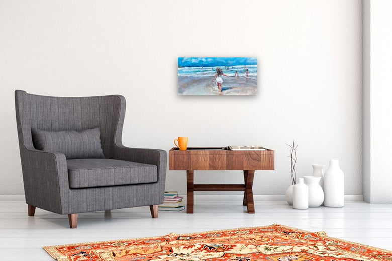 Finally by Nava Lundy |  In Room View of Artwork 