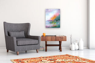 Morning Has Broken by Valerie Berkely |  In Room View of Artwork 