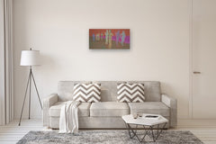 Original art for sale at UGallery.com | Ghost in the City - Beach 3 by Hyoungseok Kim | $1,500 | acrylic painting | 16.5' h x 33' w | thumbnail 5