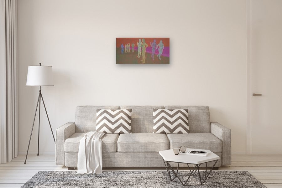 Ghost in the City - Beach 3 by Hyoungseok Kim |  In Room View of Artwork 
