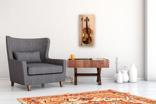 Violin by Nikolay Rizhankov |  In Room View of Artwork 