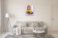 Original art for sale at UGallery.com | Bronze Girl with Black Cat by Jessica JH Roller | $1,125 | acrylic painting | 30' h x 24' w | thumbnail 5