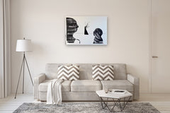 Original art for sale at UGallery.com | I Know, but I’m Not Telling by Natalia Pawlus | $1,200 | printmaking | 29.53' h x 42.52' w | thumbnail 5