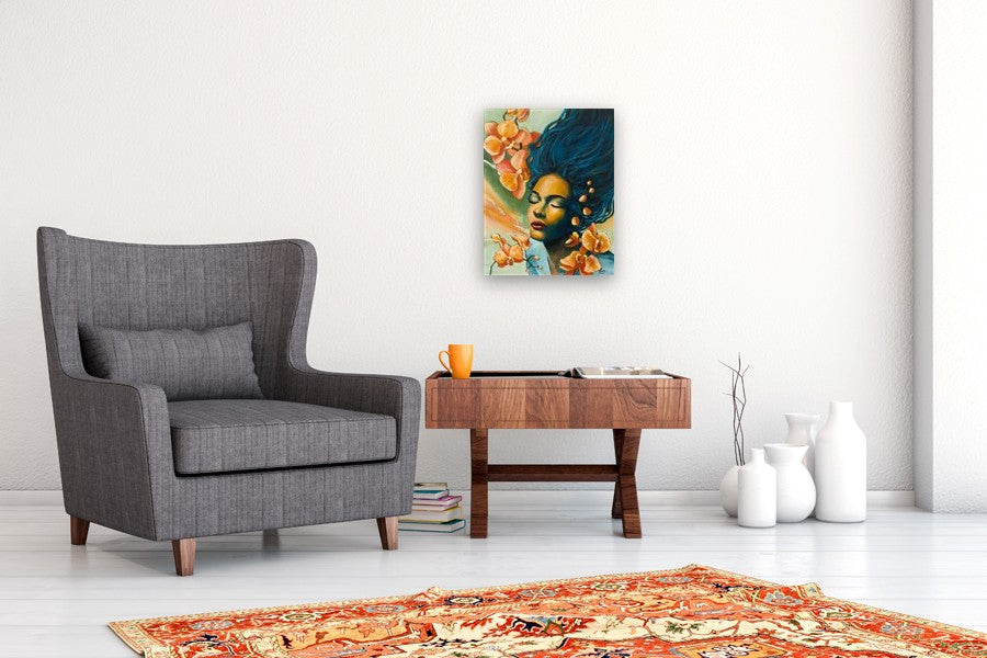 Let There Be Light Within My Soul by Kristina Ingvarsson |  In Room View of Artwork 