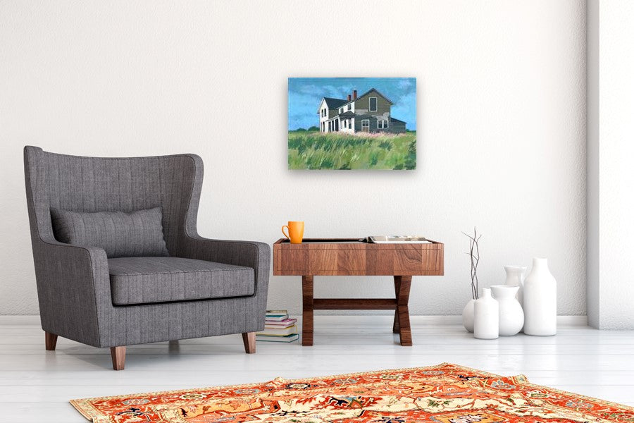 Old House by Brian McCarty |  In Room View of Artwork 