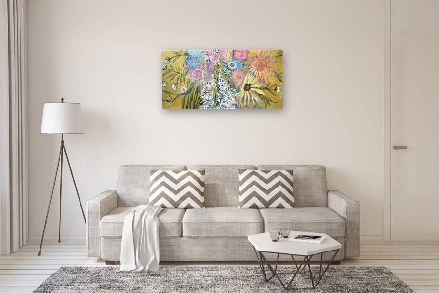 Seeking Flora by Mary Pratt |  In Room View of Artwork 