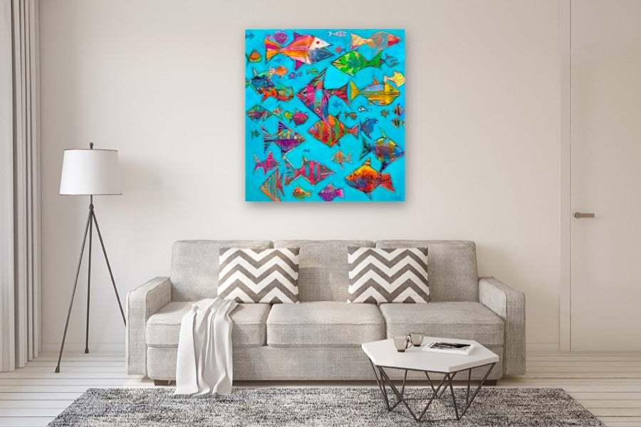 Tropical Neck of the Woods by Allen Wittert |  In Room View of Artwork 