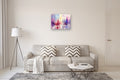 Original art for sale at UGallery.com | Placid Moment by Tatiana Iliina | $1,325 | acrylic painting | 22' h x 28' w | thumbnail 5