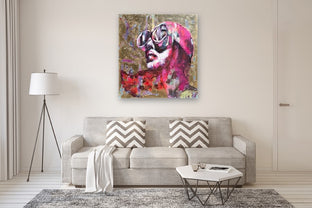 Piume di Sole by Paola Ruggiero |  In Room View of Artwork 