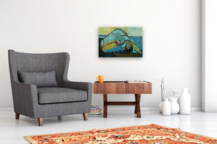 Reclining Figure by Gail Ragains |  In Room View of Artwork 